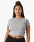 BELLA CANVAS Women’s Micro Rib Baby Tee for Casual Wear & Modern Layering Style